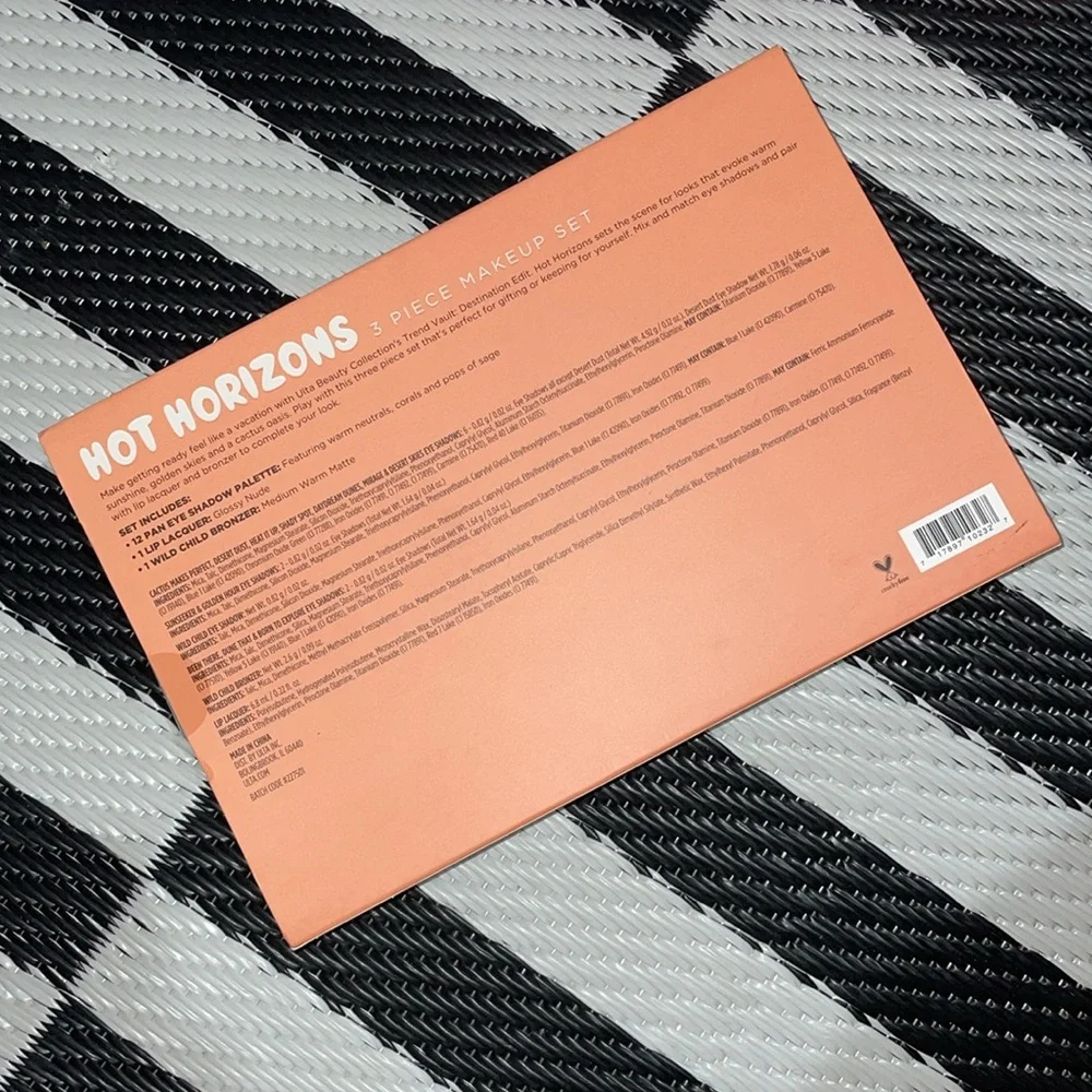 •ULTA BEAUTY•NIB & NWT ULTA BEAUTY COLLECTION HOT HORIZONS 3-PIECE MAKE-UP SET